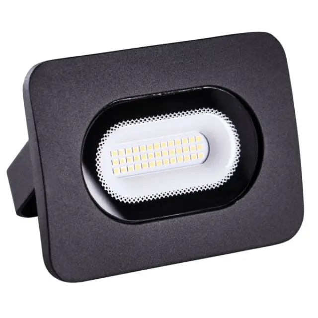 LED Floodlight 20W 4000K 2000Lm IP65 NO-FLICKER RAL9005