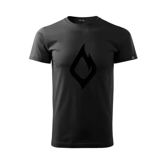 PRIME T-SHIRT "BURN" K09061-BU 01-Black