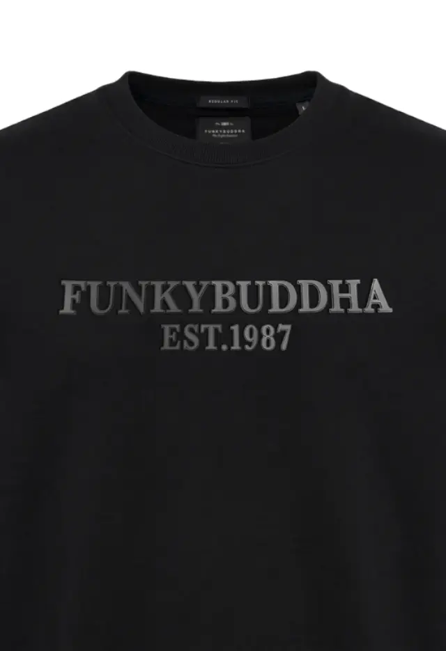 Funky Buddha ανδρική φούτερ μπλούζα FBM014-004-06-2 2