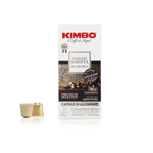Kimbo Espresso Barista 100% Arabica Κάψουλες Nespresso 10τμχ 2