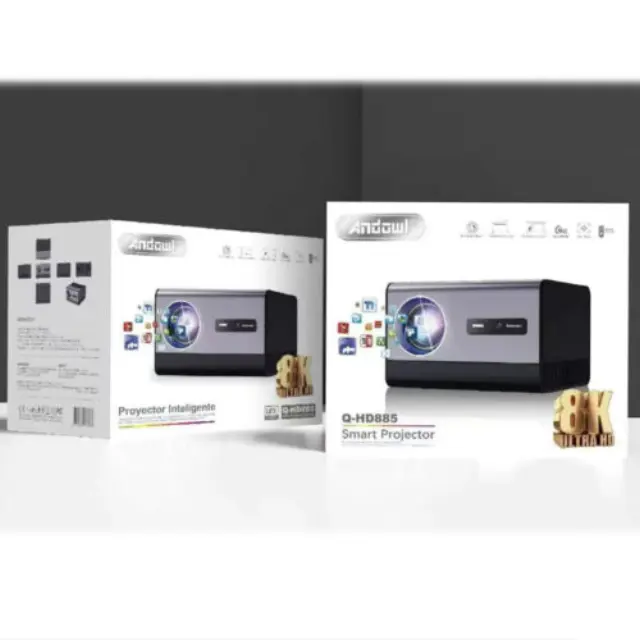 Andowl Smart Προτζέκτορας Λάμπας LED 8K Q-HD885 2