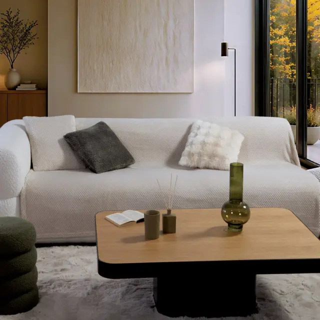 Ριχτάρι Πολυθρόνας Edinber 130x180 Nef Nef Homeware, 100% ΠΟΛΥΕΣΤΕΡΑΣ - GREEN (040949) 3