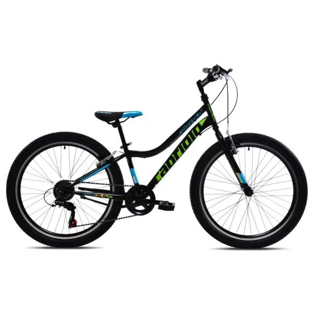 CAPRIOLO DIAVOLO 400 ΠΑΙΔΙΚΟ ΠΟΔΗΛΑΤΟ 24” 6sp BLACK/GREEN 925307-13 2025