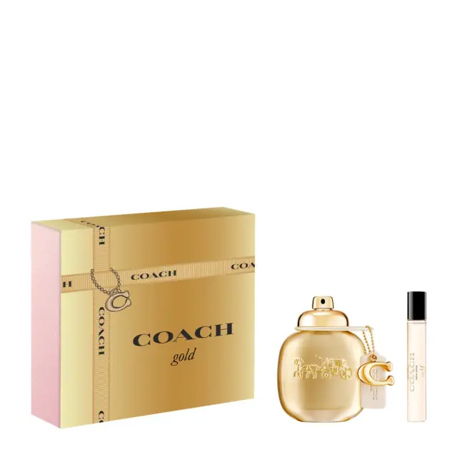 Coach Gold Γυναικείο Αρωματικό Σετ: Parfum 50ml + Travel Size 7,5ml