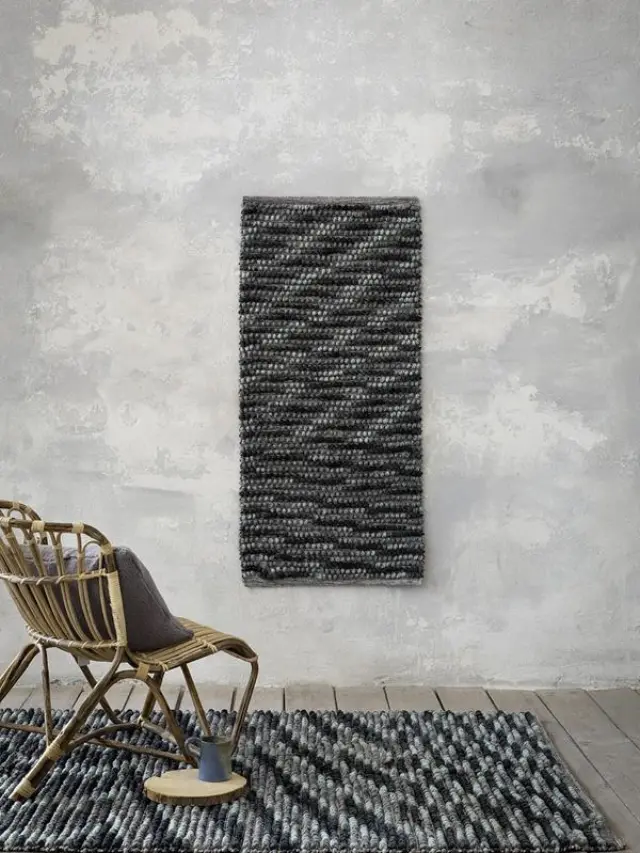 Χαλάκι βαμβακερό 60x130 Besida Gray nima 2