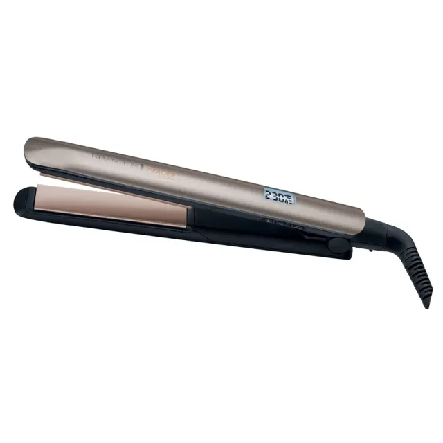 Remington Keratin Protect S8540 Πρέσα Μαλλιών με Κεραμικές Πλάκες Κερατίνης + Αμυγδαλέλαιου, 230°C, 9 Ρυθμίσεις + Pro+ – Rose Gold