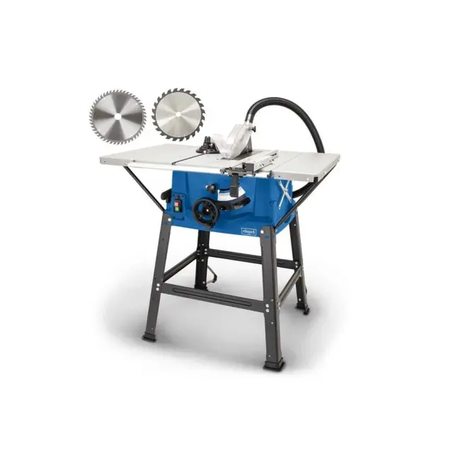 Επιτραπέζιο Δισκοπρίονο Scheppach HS100S | 2000W – με Βάση, 2 Επεκτάσεις Τραπεζιού & Έξτρα Δίσκο