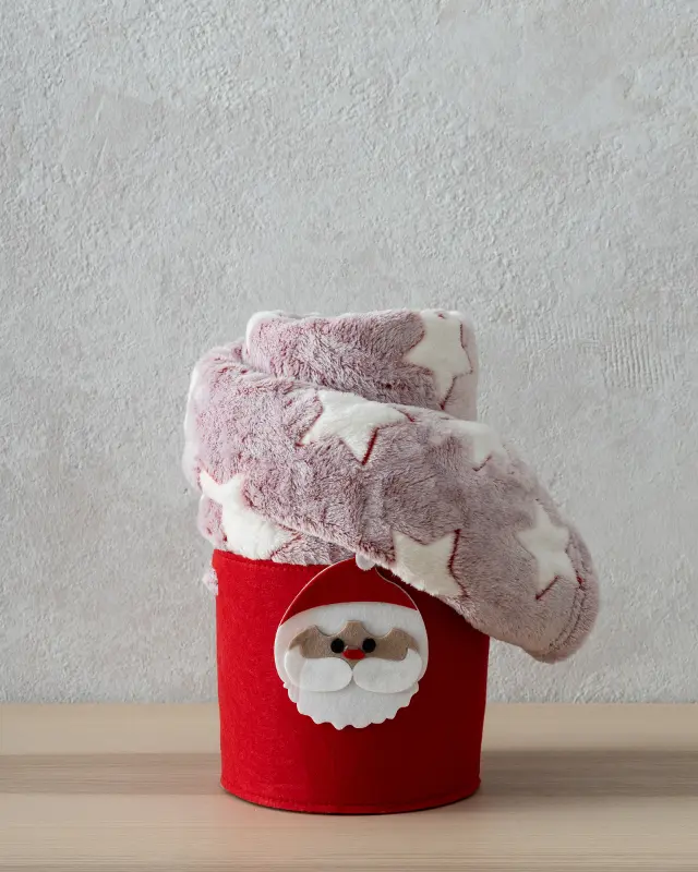 Nima Home Κουβέρτα 130x170 - Merry Blanket Κόκκινο 2