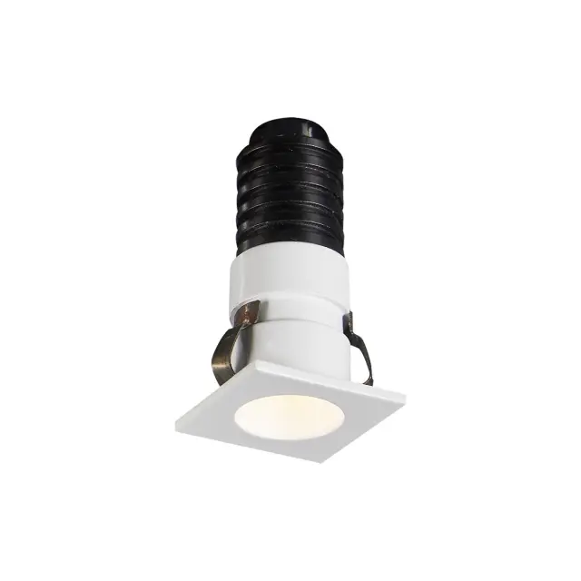Smol 04439/W/W Χωνευτό φωτιστικό οροφής led 1W 3000K 2.3x2.3cm λευκό Άσπρο