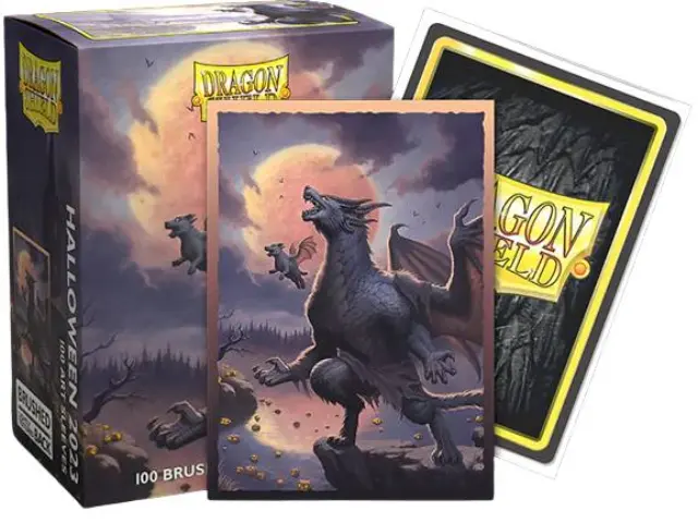Dragon Shield Sleeves - Standard size - Brushed Art - Halloween 2023 (100 Sleeves) 2