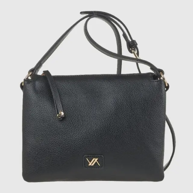 Τσάντα Χιαστί Verde 16-0008411 Μαύρο - ONESIZE
