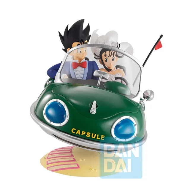 Dragon Ball Son Goku + Chichi Figure Snap Collection 2 14cm