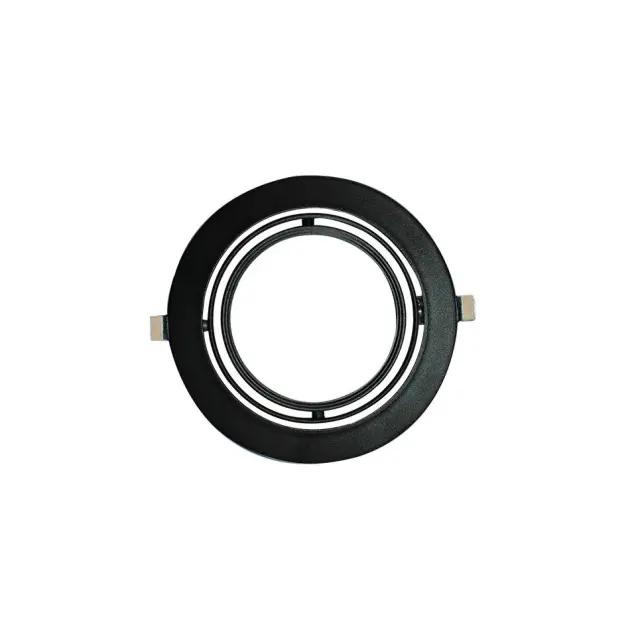 Aca Light AR111 - ΚΟΝΣΟΛΑ ΣΠΟΤ ΦΩΤΙΣΜΟΥ ΧΩΝΕΥΤΗ ΚΕΝΗ ΑΣΤΑΛΙ ΜΑΥΡΗ IP20 Φ180x180mm