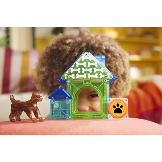 Magna-Tiles Μαγνητικά Πλακίδια Dog House 13 Κομμάτια (3+ ετών) 252013DH 2