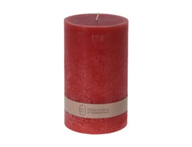 Κερί Kορμός Essentials by Home and Styling 420007890 Semi Transparant 9 x 15cm 420007890 2
