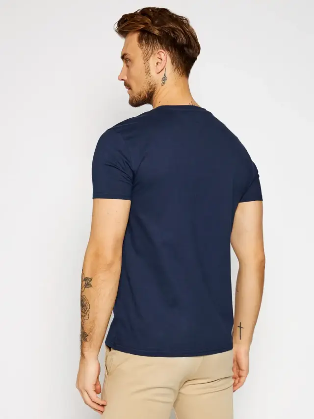 Tommy Hilfiger - Ανδρικό T-shirt Tjm Original Jersey Tee Regular Fit DM0DM04411-002 Μπλε Ναυτικό 2