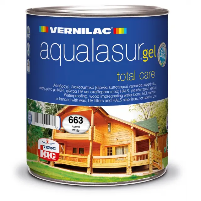 VERNILAC AQUALASUR GEL total care 604 ΚΑΡΥΔΙΑ 750ml