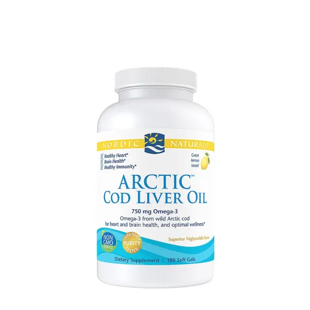 Nordic Naturals Arctic Cod Liver Oil 750 mg