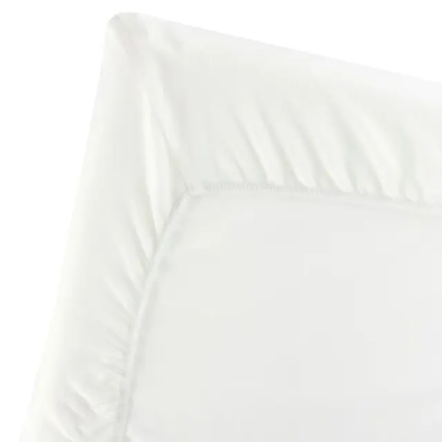 BABYBJÖRN Fitted Sheet for Travel Cot Light White Organicb (105 x 60 x 4 cm) 7317680430359
