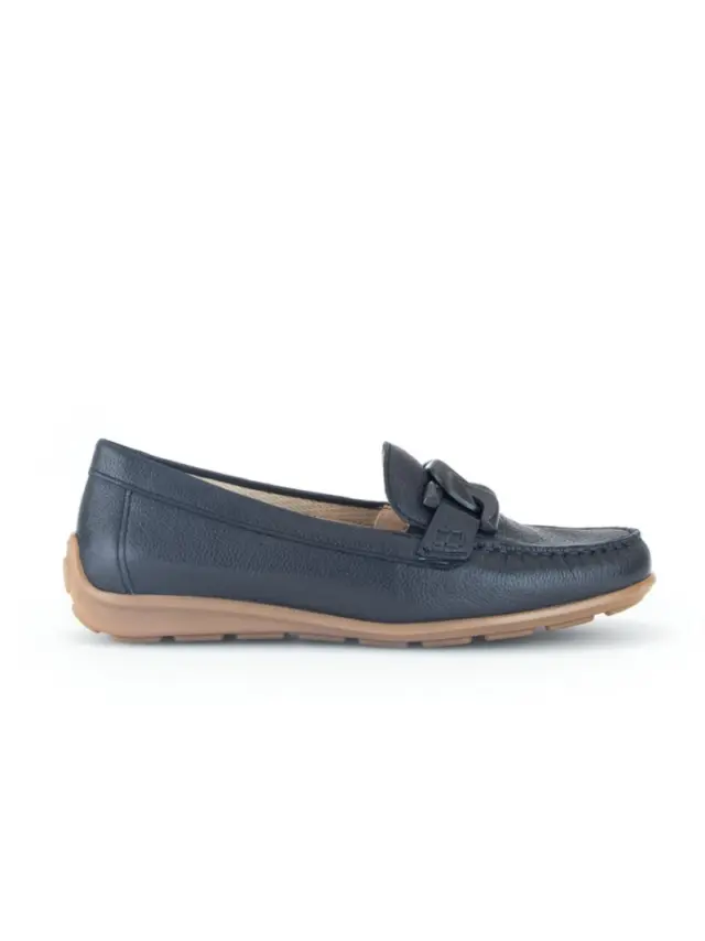Gabor Μοκασίνια-Loafers Γυναικείο δέρμα Μπλέ GAB/42444 56-OCEAN 3