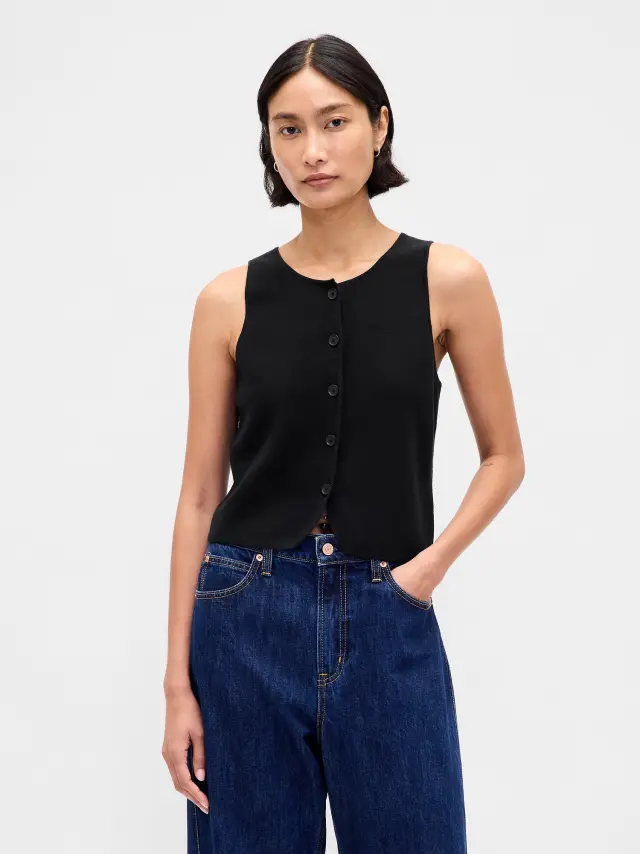 Lightweight CashSoft Tailored Γιλέκο Black - XS