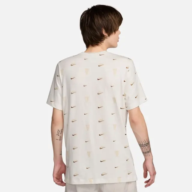 Nike Sportswear T-Shirt (FQ8036-133) - Μπέζ - S 3