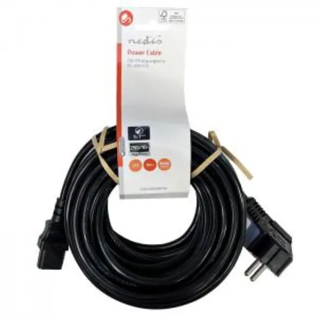 Καλώδιο τροφοδοσίας Schuko αρσ. - IEC-320-C13 θηλ., 10.00m. 3
