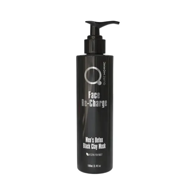 Mens’s Detox Black Clay Mask 100ml - Face Re-Charge - Μάσκα Αποτοξίνωσης με Μαύρη Άργιλο
