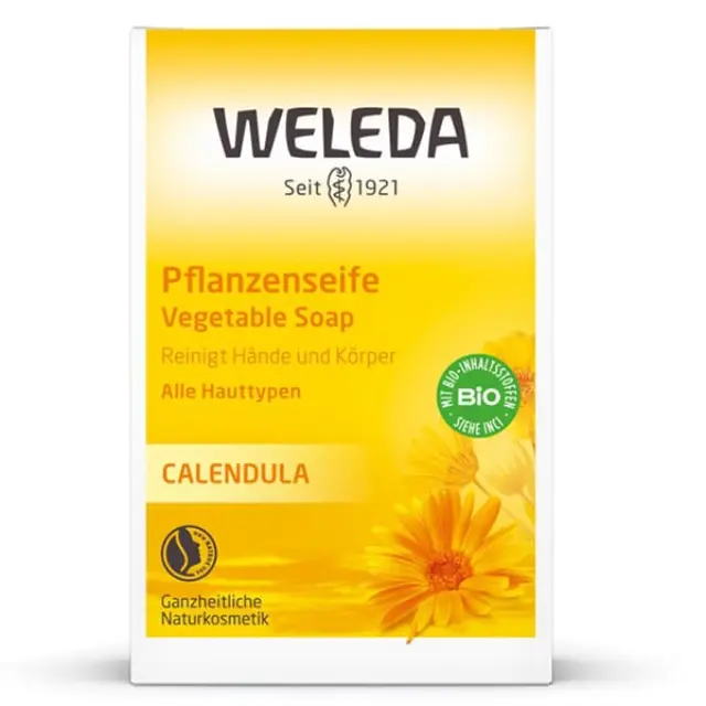 Weleda Σαπούνι Καλέντουλας για την Ευαίσθητη Επιδερμίδα 100gr
