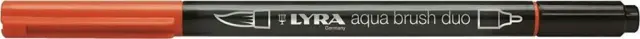 Μαρκαδόρος Πινέλο Lyra Aqua Brush Duo Cobalt Permanent Red/ 6520020 (Lyra)