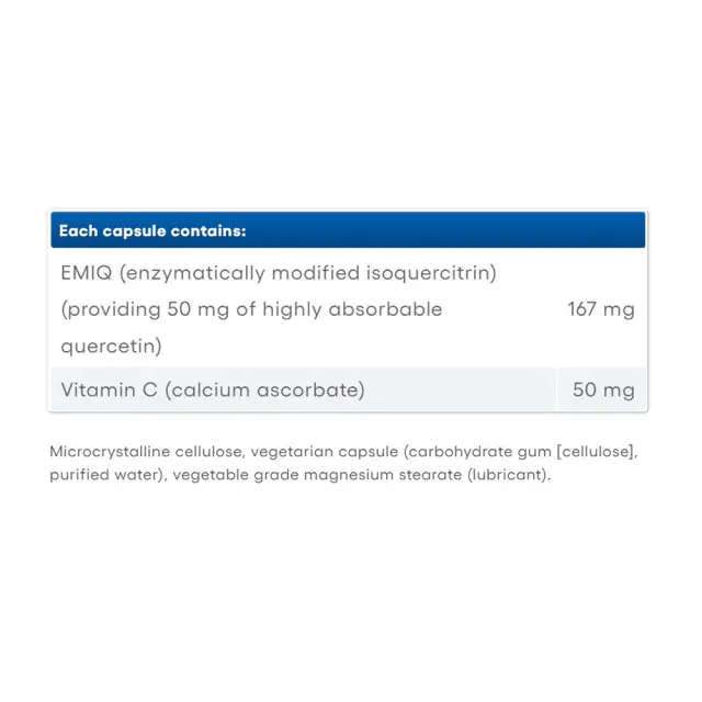 Natural Factors Bioactive Quercetin EMIQ 50 mg 2