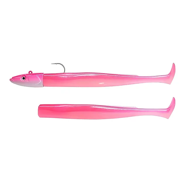 Σιλικονούχο Χέλι Fiiish Crazy Paddle Tail No4 Combo CPT6022 XDeep - 55gr Fluo Pink