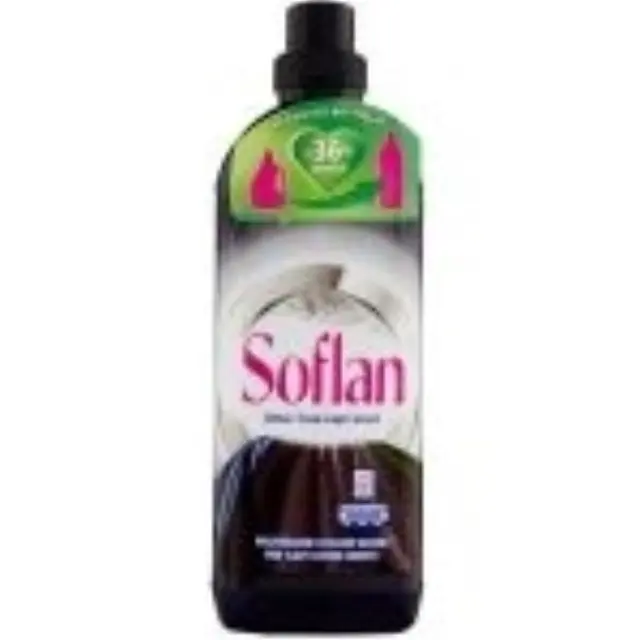 Soflan Υγρό Απορρυπαντικό για Ευαίσθητα,Μάλλινα & Μαύρα Ρούχα 15 Μεζούρες