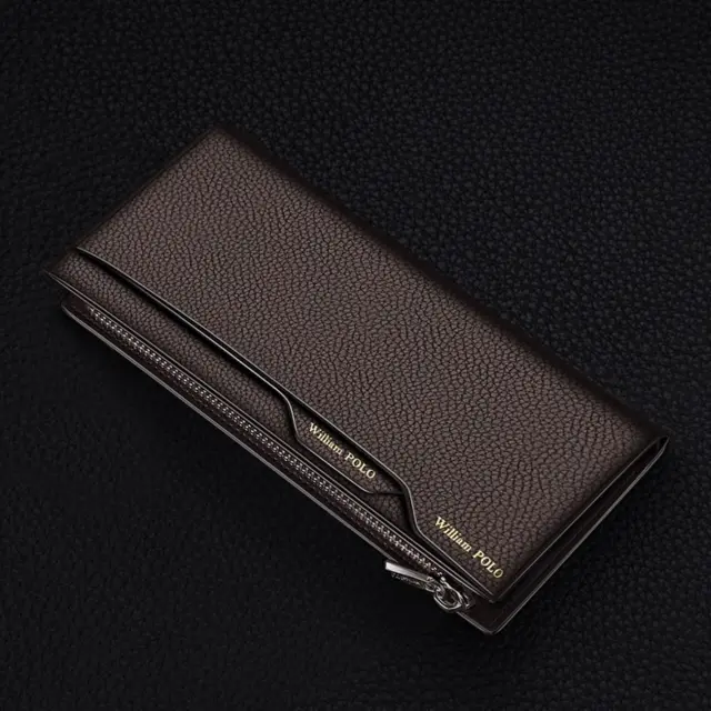 Δερμάτινο Ανδρικό πορτοφόλι William Polo 205255 brown - One Size 3
