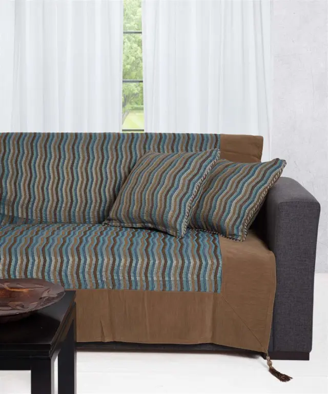 ΡΙΧΤΑΡΙΑ 602 κύμα (180cm x 180cm / 180cm x 250cm / 180cm x 300cm) μπλέ - -