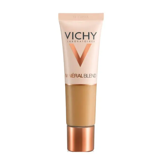 Vichy Mineral Blend Make-Up Fluid 15 Terra Ενυδατικό Make-Up για όλους τους Τύπους Επιδερμίδας, 30ml 2