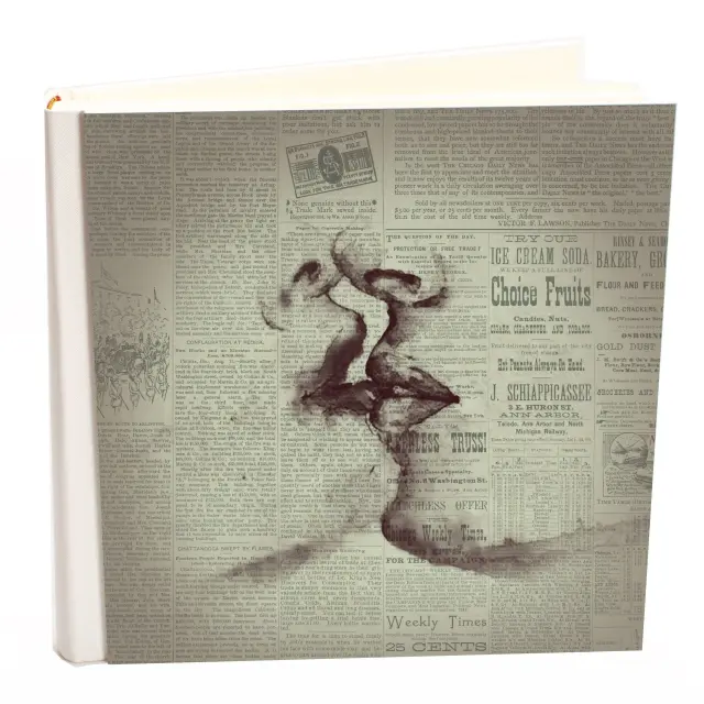 Άλμπουμ my album Kiss boho style με ριζόχαρτο 35x35cm και κουτί άλμπουμ