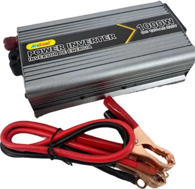 Andowl Q-N7002 Inverter Αυτοκινήτου 1000W για Μετατροπή 12V DC σε 220V AC