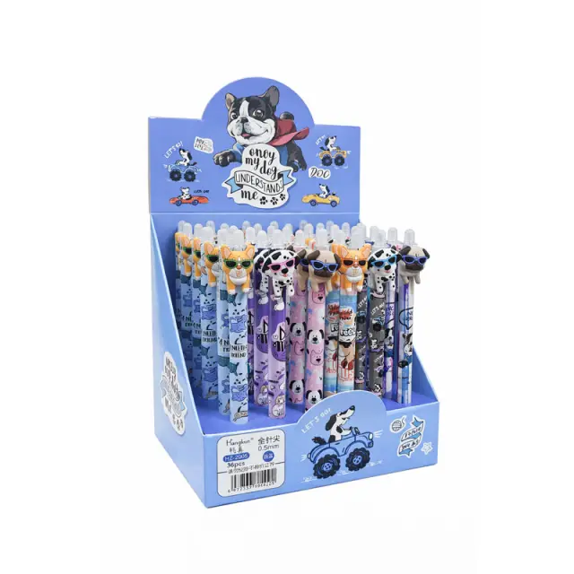 Στυλό με Σκυλάκια Σετ 36 Τεμαχίων – Dog Design Ballpoint Pens Set 0327003