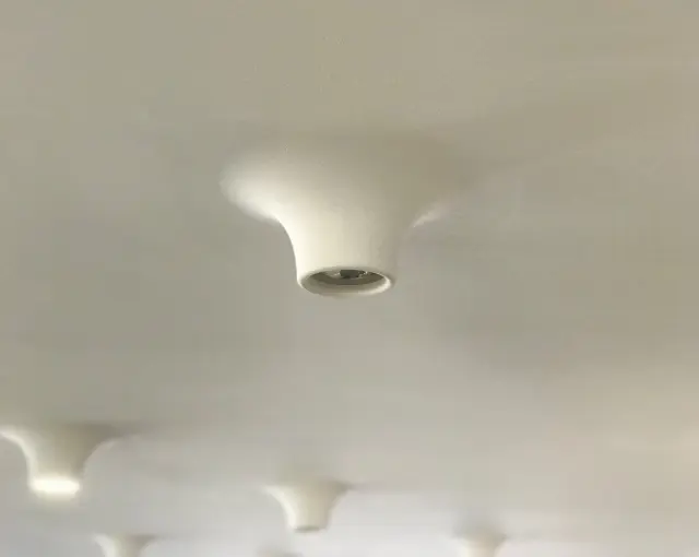 09077 Γύψινο φωτιστικό trimless downlight GU10/PAR16 λευκό Άσπρο