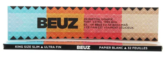 Beuz Χαρτάκια King Size Slim 32φ. 2