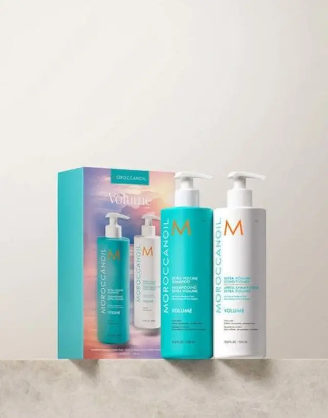 Moroccanoil Volume Σετ Περιποίησης Μαλλιών Όγκου για Λεπτά Μαλλιά με Σαμπουάν και Conditioner 2τμχ