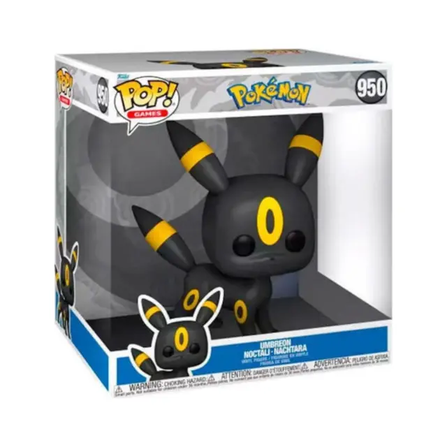 Φιγούρα Funko Pop! Games: Pokemon - Umbreon 950 Supersized 10"​ (25cm)