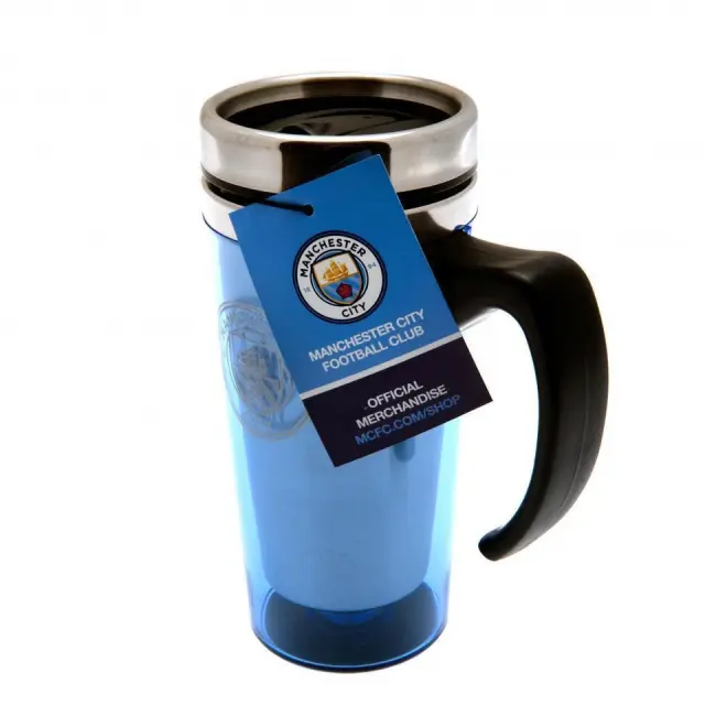 Κούπα Θερμός Manchester City FC Official Aluminum Travel Mug 450ml 3