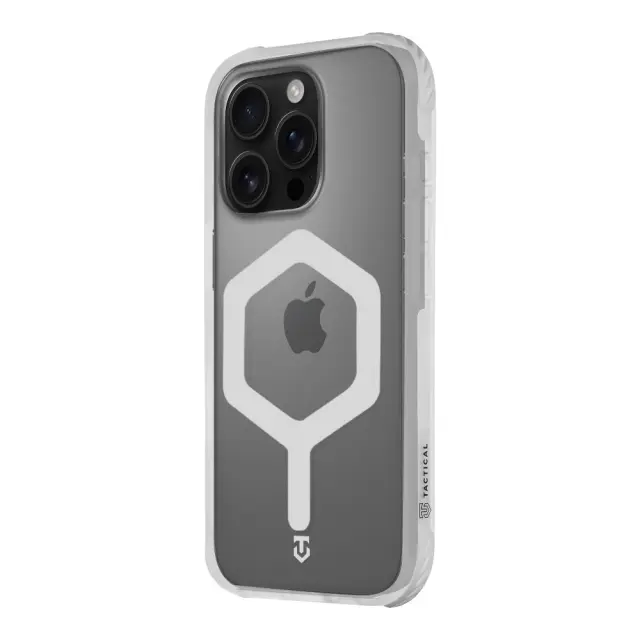 Tactical MagForce Hexagon Cover for Apple iPhone 16 Pro T-White 3
