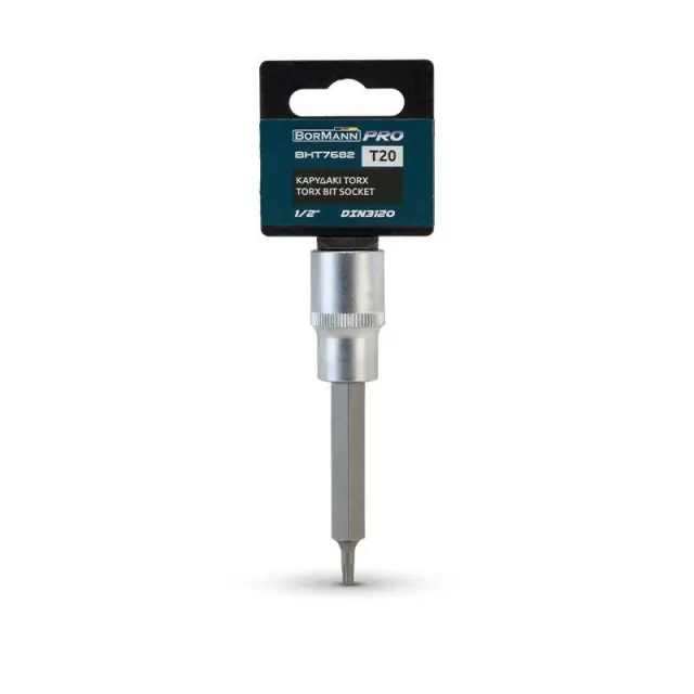 Bormann Pro BHT7682 Καρυδάκι torx 1/2", DIN 3120, T20 (048961) 2