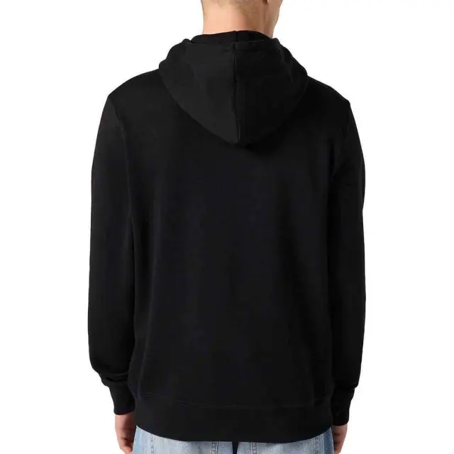 Champion Men's Fleece With Big Embroidered Logo Icons Hoodie Μαύρο 220271-KK001 (Champion) 2