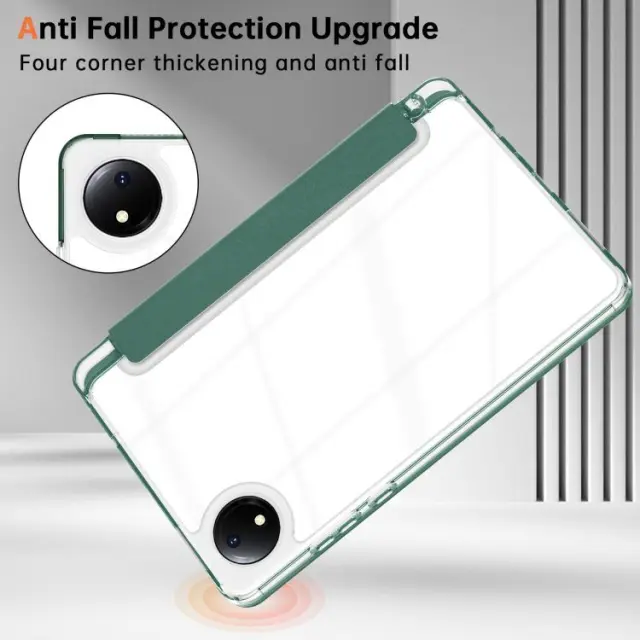Origami Stand Θήκη για Xiaomi Redmi Pad SE 8.7- Dark Green OEM 3