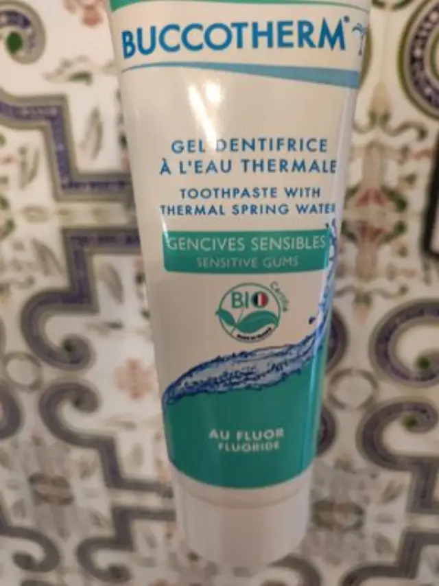 Sensitibe Gums Organic Toothpaste with Fluoride