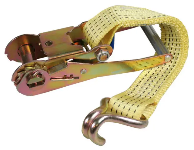 Ratchet for ratchet tie down + hook 0.5 m 5 tons